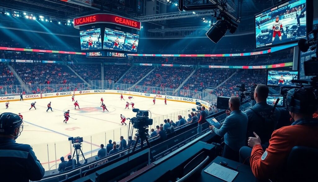 Хоккейные дубляжи и рекап: обзор голов и сейвов - иллюстрация