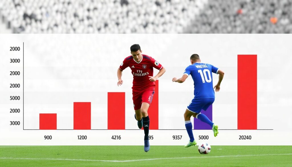 Аналитика по ударной мощи нападающих в разных лигиях - иллюстрация