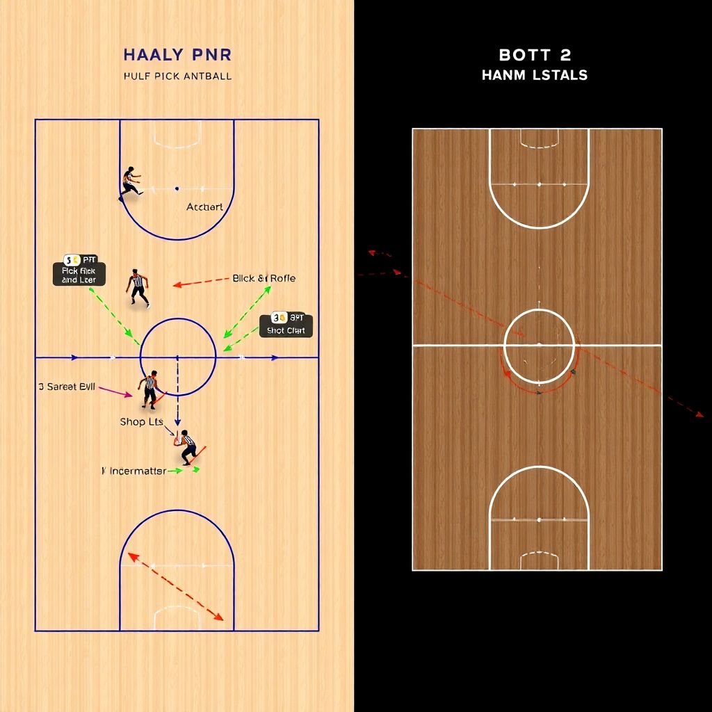 Гандбол и баскетбол: сравнение эффективности атакующих комбинаций