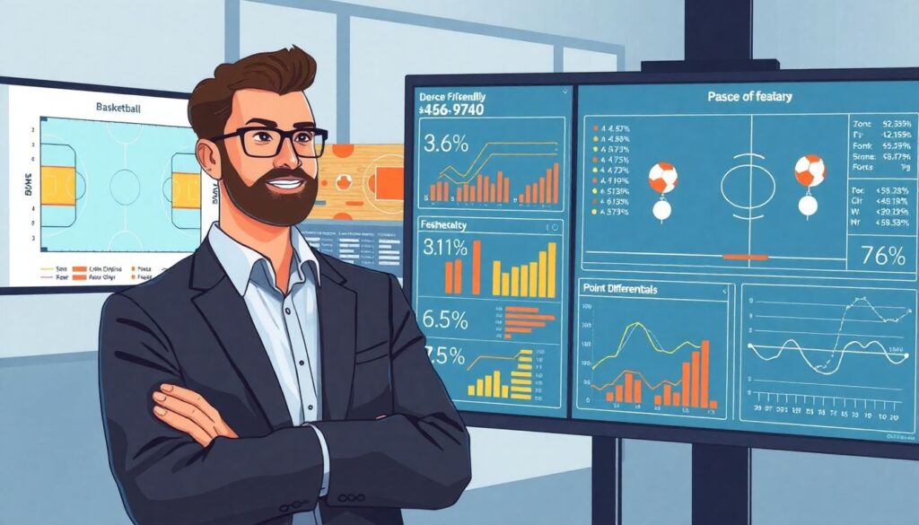 Как вести блог о баскетбольных результатах и голах в футболе - иллюстрация