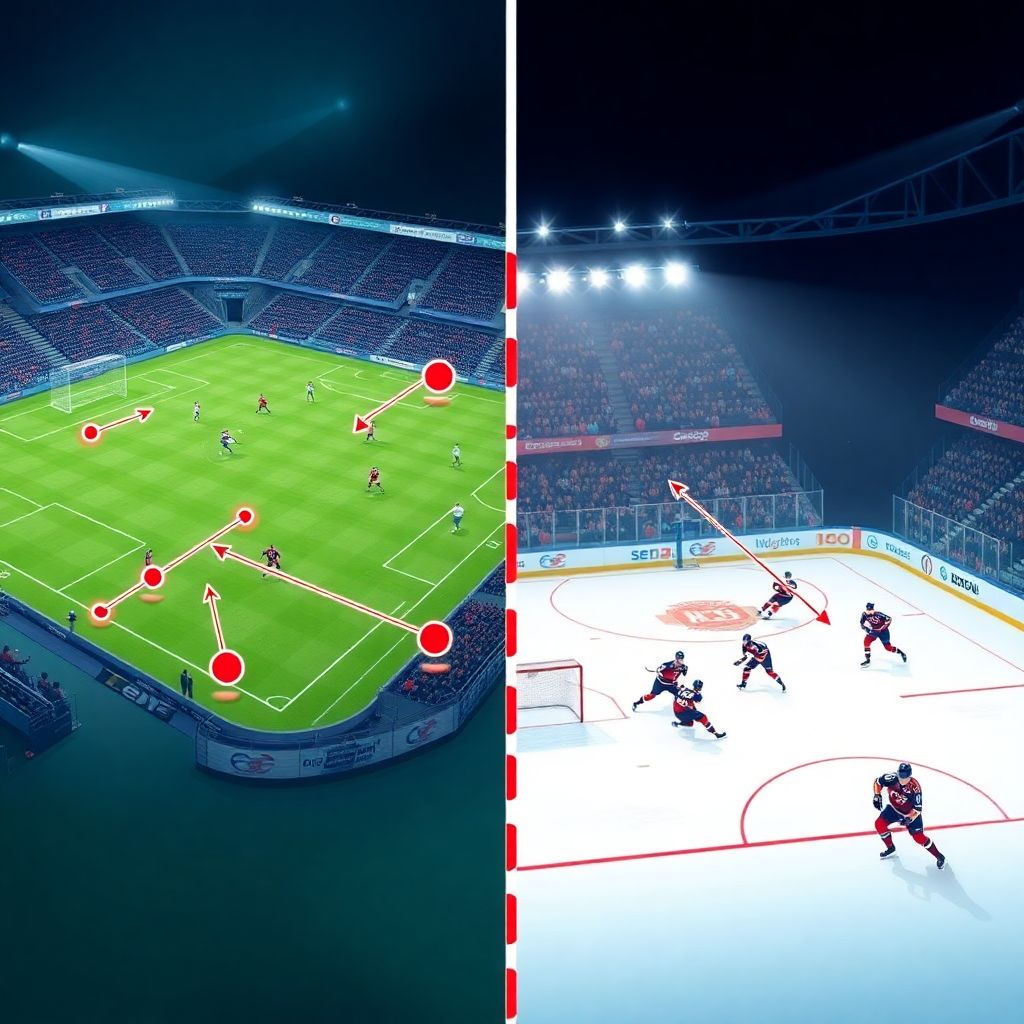 Футбол против хоккея: в чем различия в подходах к голам и их цене