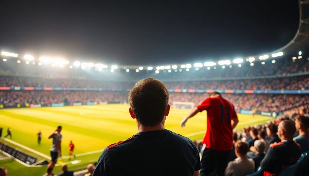 Как реагируют фанаты на неожиданные голы - иллюстрация