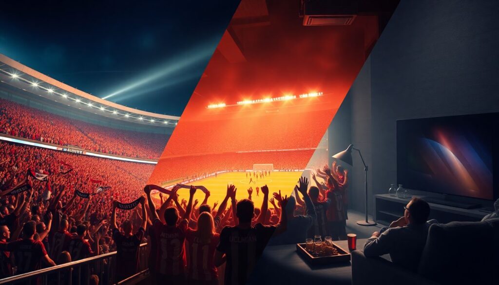 Как реагируют фанаты на неожиданные голы - иллюстрация