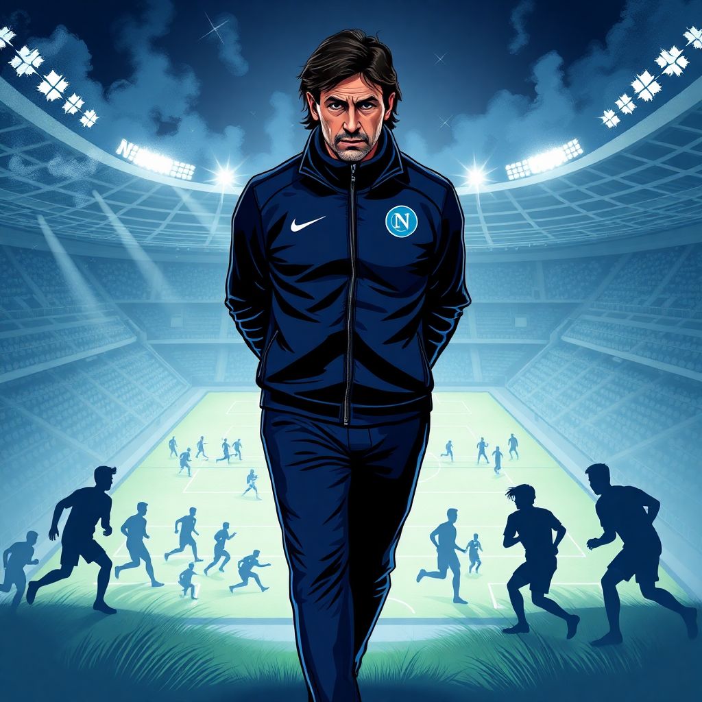 «Наполи» хочет продлить контракт с Конте и доверить ему долгосрочный проект