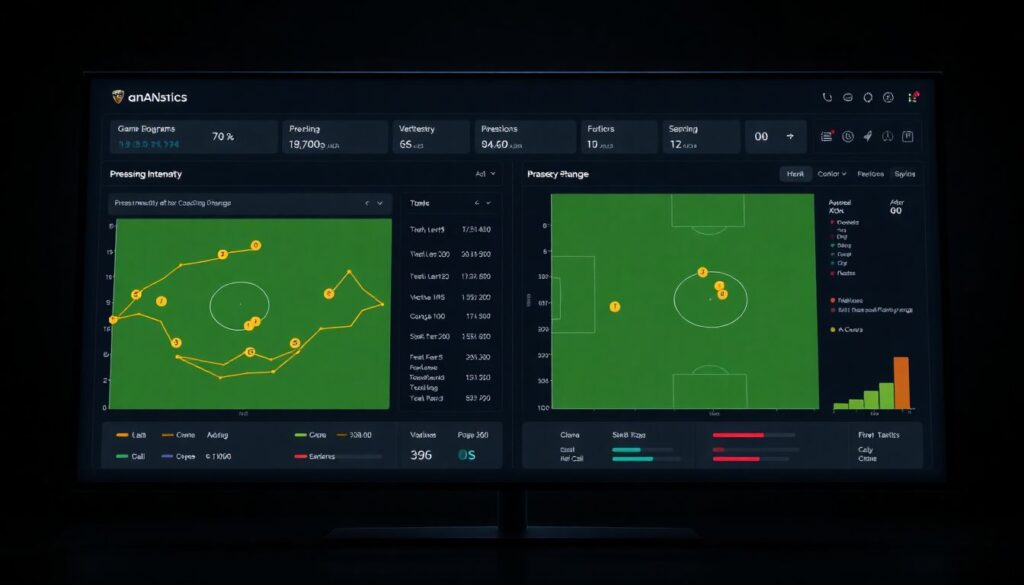 Влияние смены тренера на число голов и спасённых мячей - иллюстрация