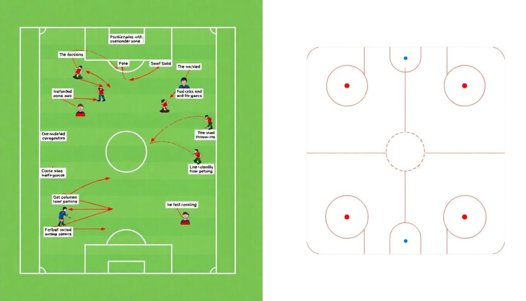 Футбол против хоккея: различия в подходах к голам - иллюстрация